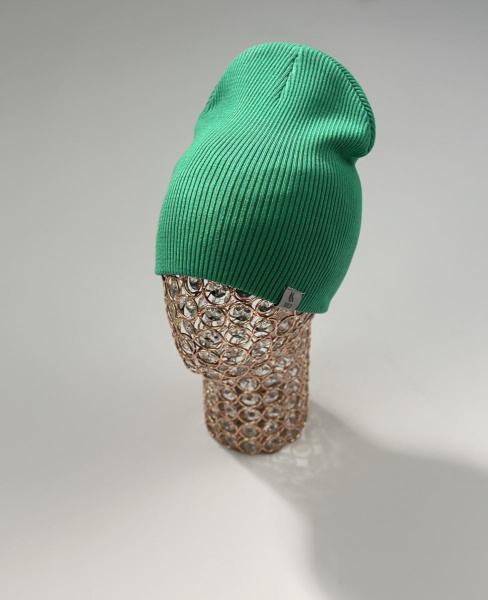 Шапка Катрин Лапша (изумруд)